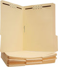 Amazon Basics Manila File Folders with Fasteners for Organized Filing, Letter Size, Beige, 50-Pack