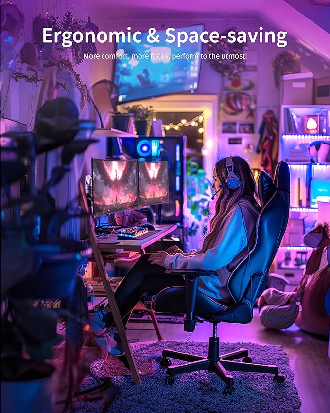 Dual Monitor Wall Mount for Flat or Curved Screens up to 38" Within 25 lbs, Adjustable Monitor Arm with Cable Management, VESA 75x75/100x100mm Monitor Mount for 2 Monitors, Silver