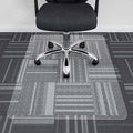 Office Chair Mat for Carpets - 30” x 48” Clear Carpet Chair Mats for Low Pile Carpeted Floors Home Office, Studded Floor Mat for Office Chair on Carpet
