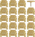 Jeep Push Pins - Gold Jeep Map Pins - for Cork Board, Maps, or Lapel Pin Use - Designed in USA - Set of 20